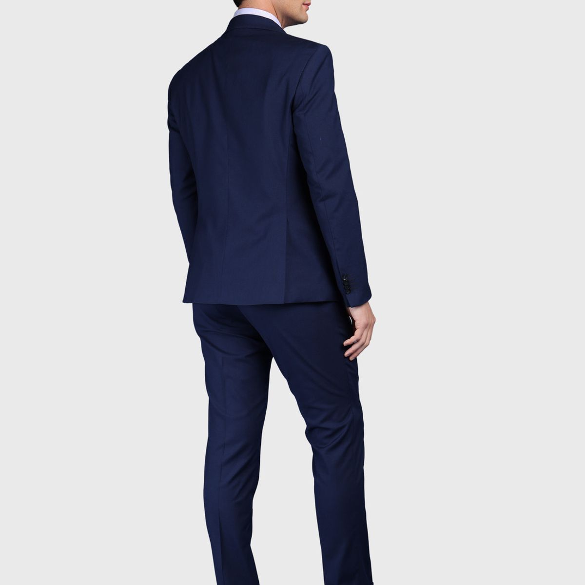 ARROW - Traje Liso Spandex Slim Fit Azul Arrow ARROW