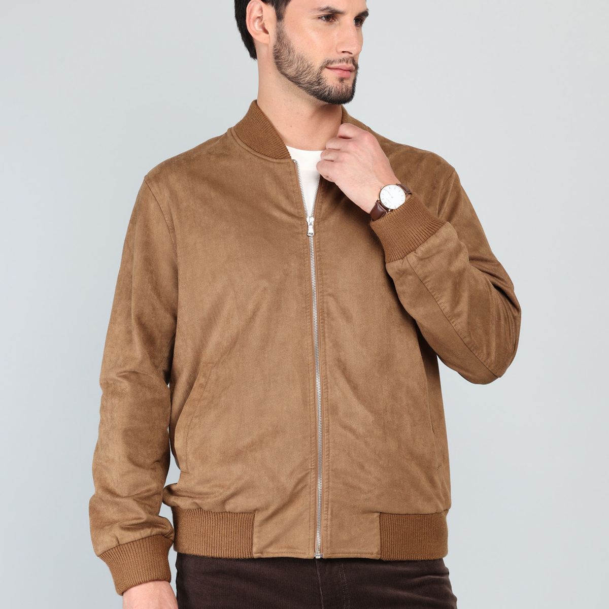 ARROW - Chaqueta Bomber Regular Fit Camel Arrow ARROW