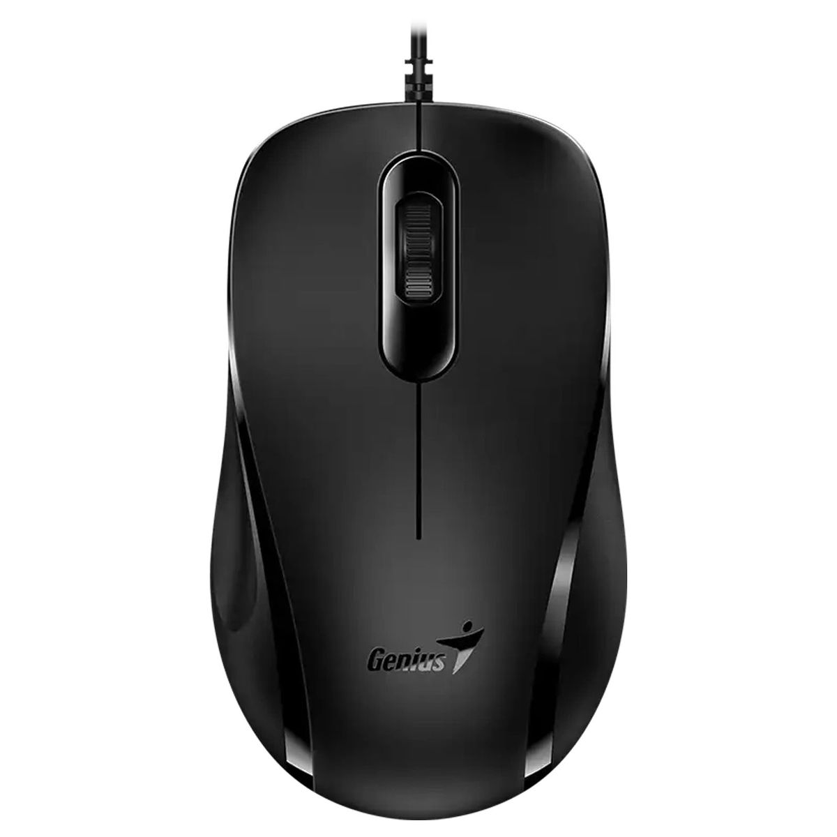 GENIUS - Mouse Optico Con Cable 1.5m USB 1200 Dpi Genius DX-101 Negro