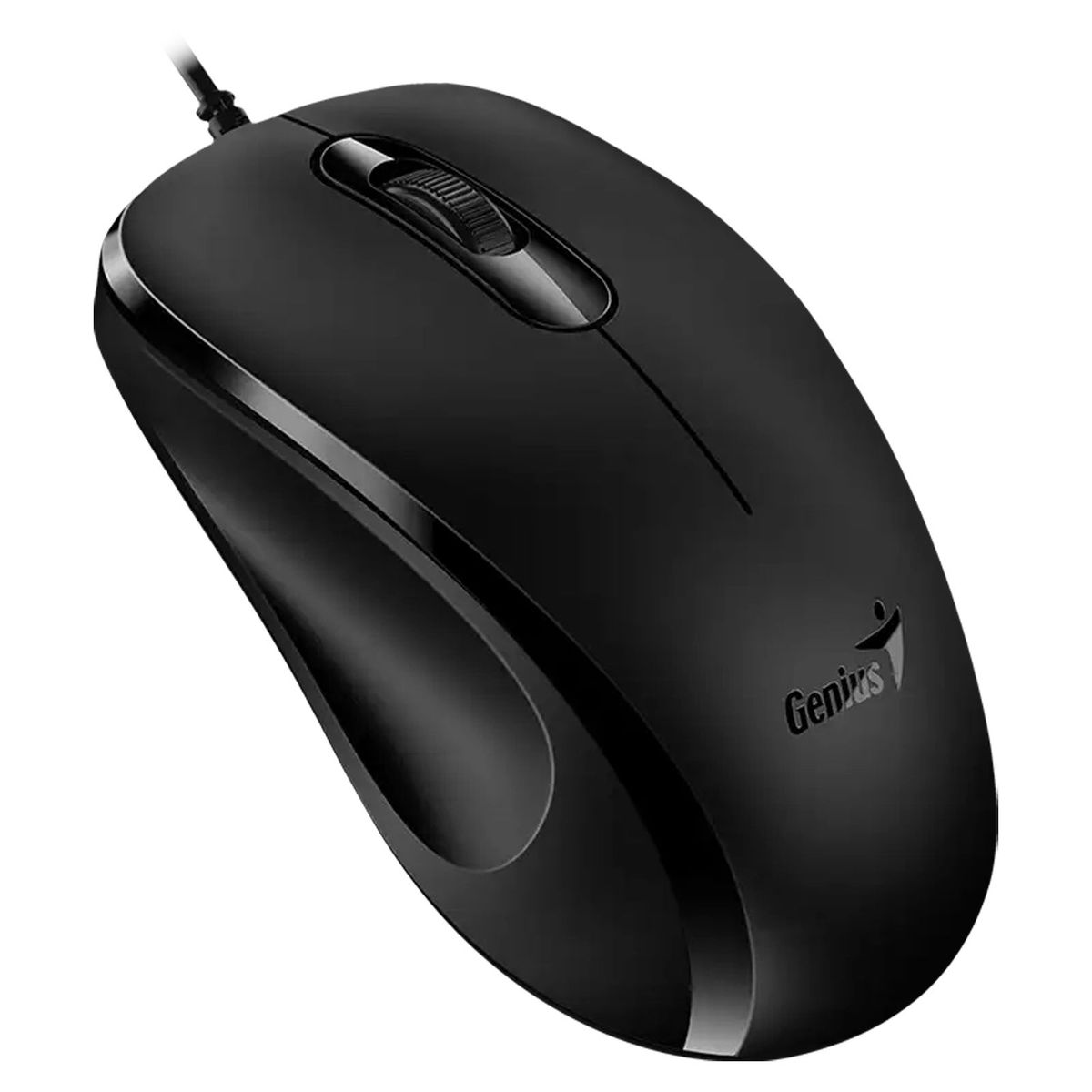 GENIUS - Mouse Optico Con Cable 1.5m USB 1200 Dpi Genius DX-101 Negro