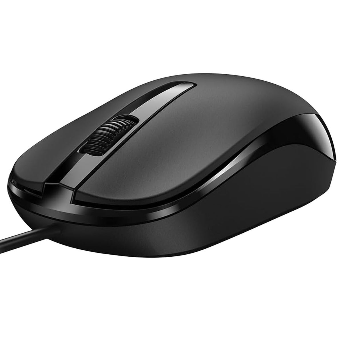 GENIUS - Mouse Optico Con Cable USB-C 1200 Dpi Genius DX-120 Negro
