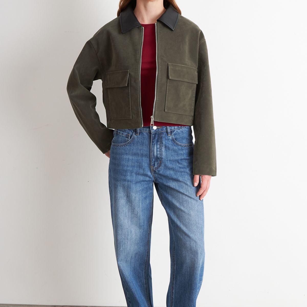 NICOPOLY - Chaqueta Barn Jacket Oliva Nicopoly