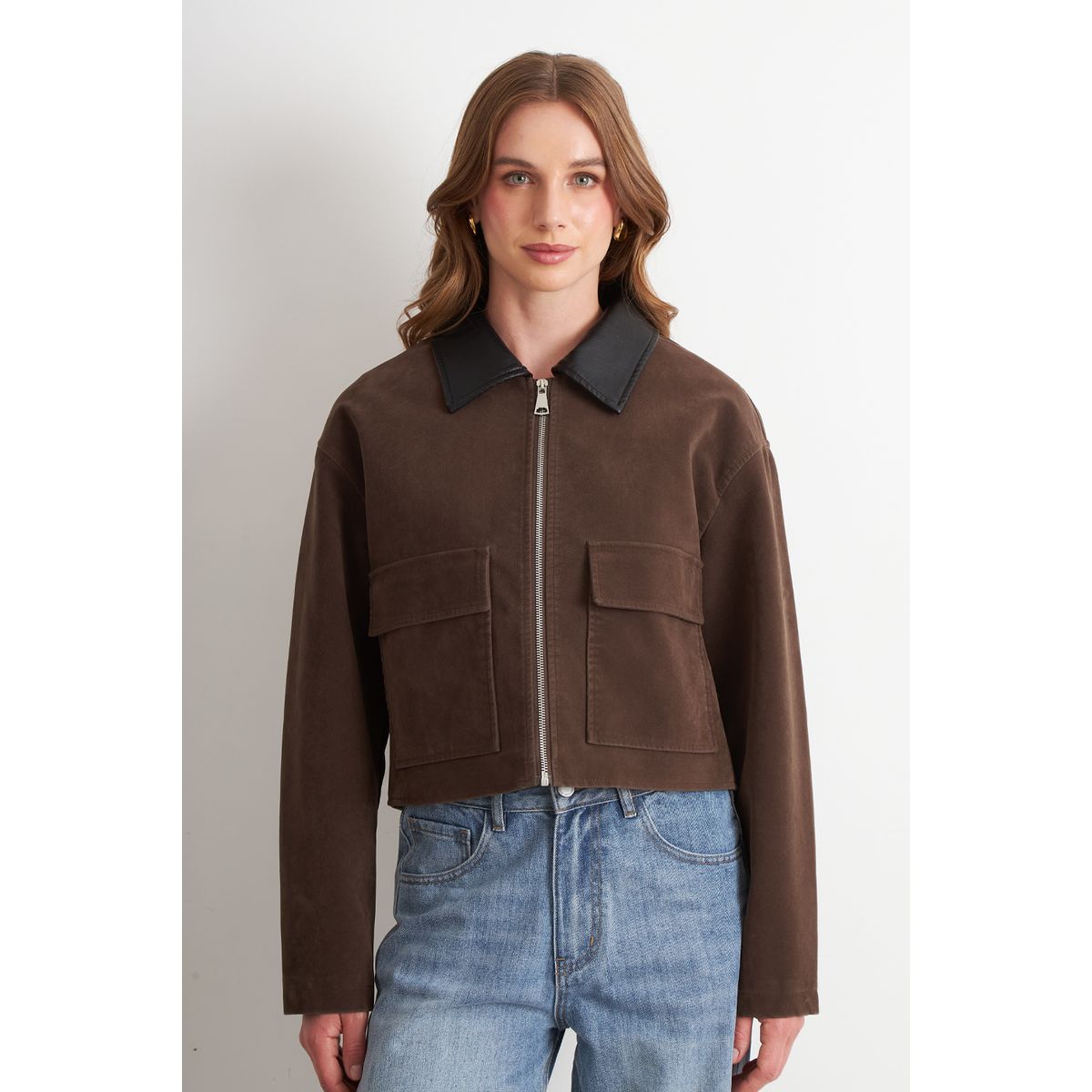 NICOPOLY - Chaqueta Barn Jacket Café Nicopoly