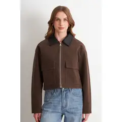 NICOPOLY - Chaqueta Barn Jacket Café