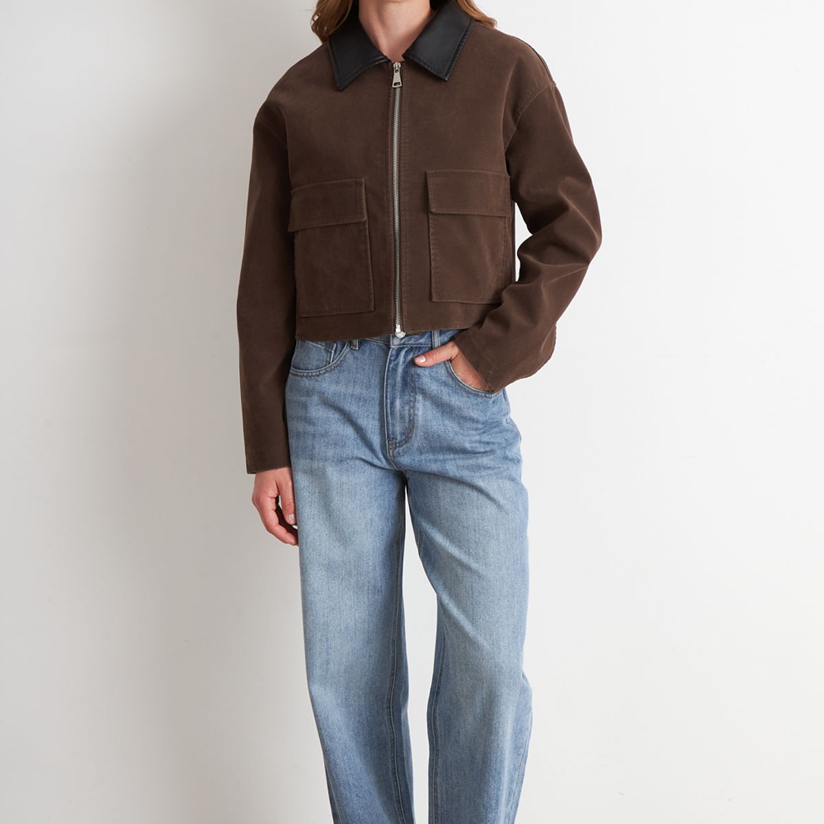 NICOPOLY - Chaqueta Barn Jacket Café Nicopoly