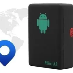 GENERICO - Mini Rastreador GPS Portátil Jichenghome Negro para Autos y Mascotas