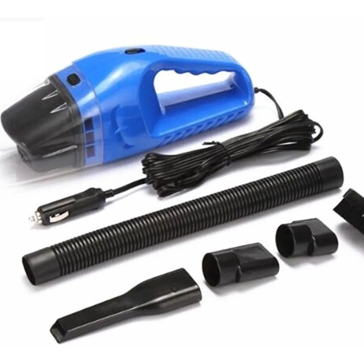 GENERICO - Kit Aspiradora Auto Portatil 120w Premium  209001 Color AZAR-209001 C612
