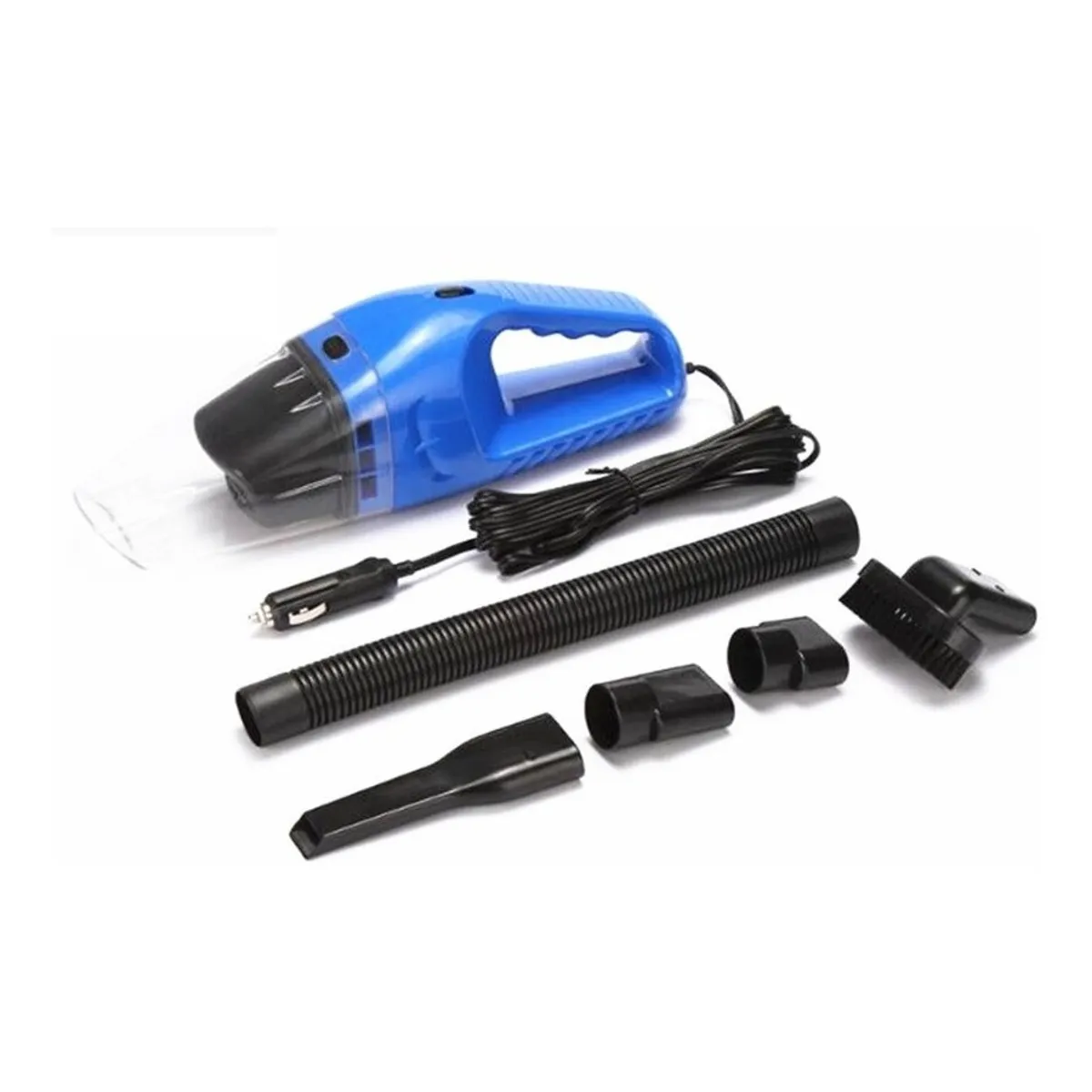 GENERICO - Kit Aspiradora Auto Portatil 120w Premium  209001 Color AZAR-209001 C612