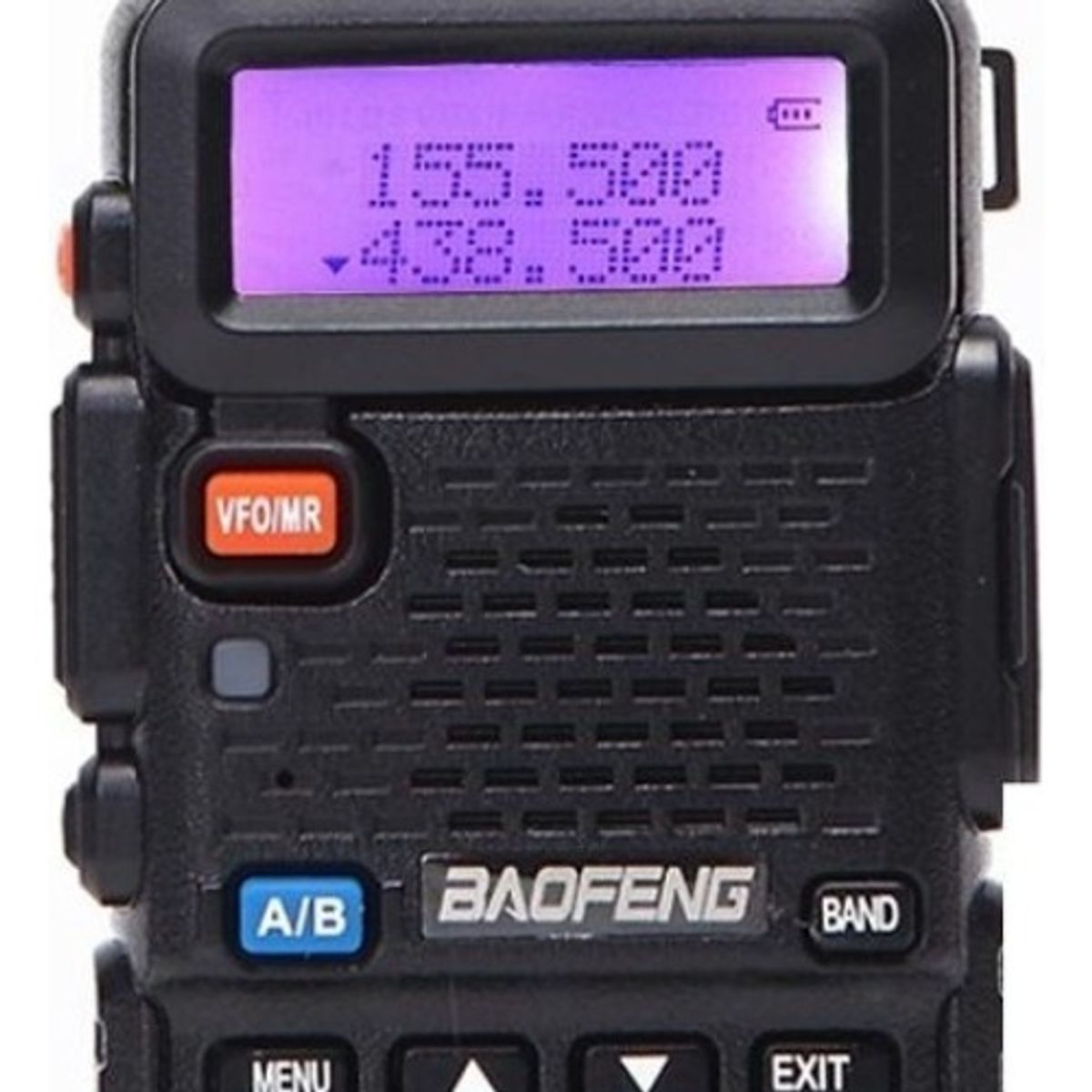 GENERICO - Walkie-talkie Baofeng transmisor UV-5R de 2 radios y frecuencia 2Bandas - negro  radio boafeng 2 bandas - 200627