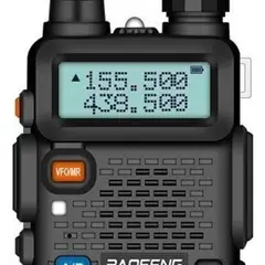 GENERICO - Radio Baofeng Uv-5r Dual Band Walkie Talkie Negro