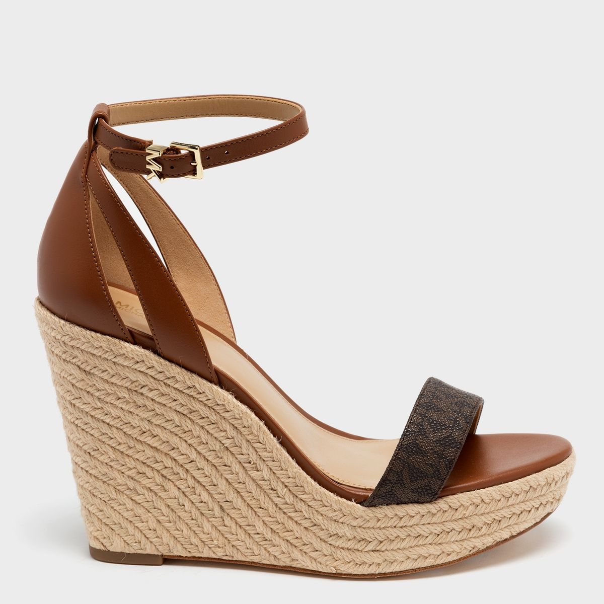 MICHAEL KORS - Michael Kors Sandalia Mujer Cuero Café