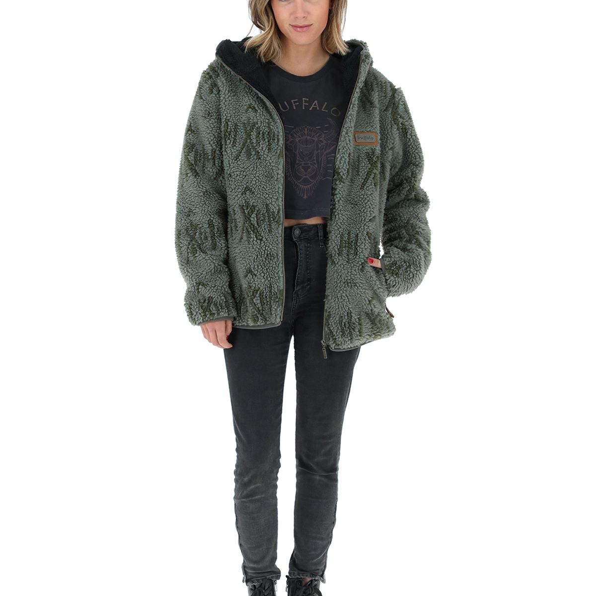 BUFFALO CHILE - Chaqueta Chiporro Print Mujer Buffalo