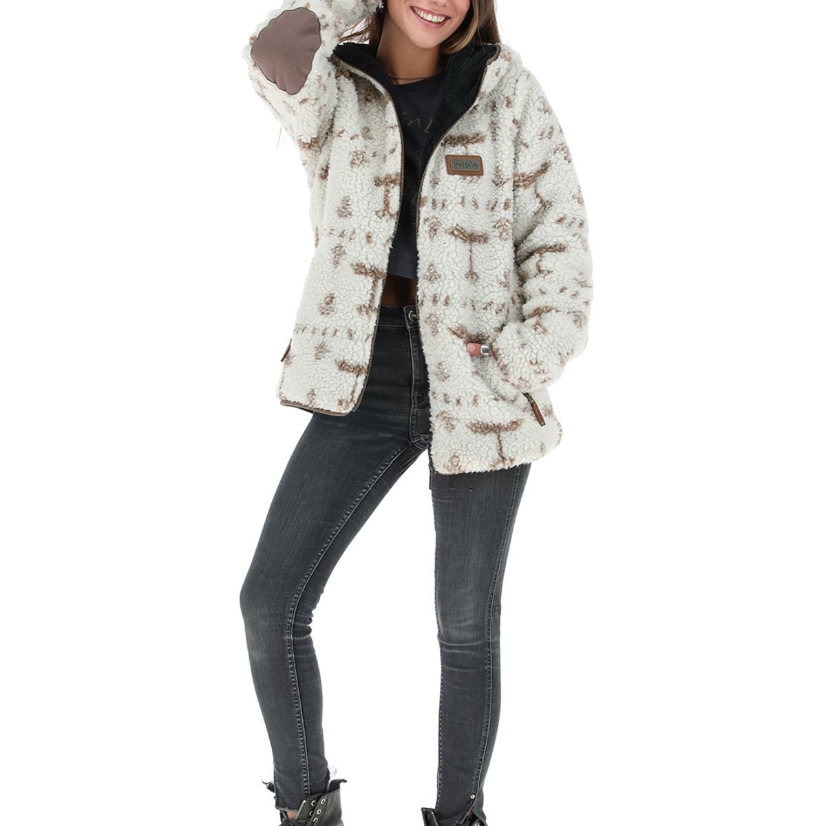BUFFALO CHILE - Chaqueta Chiporro Print Mujer Buffalo