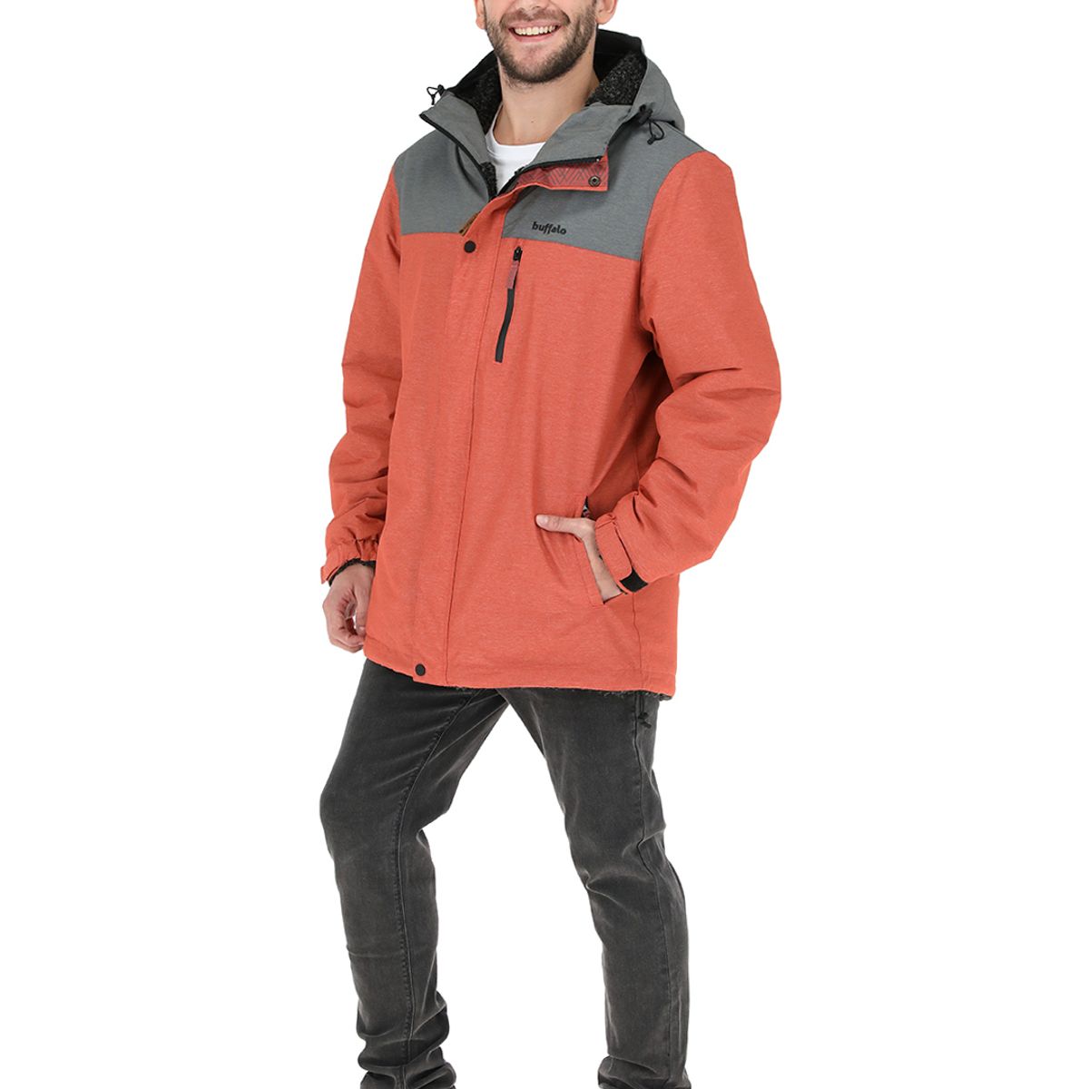 BUFFALO CHILE - Parka Impermeable Reversible Camaleon 2 Hombre Buffalo