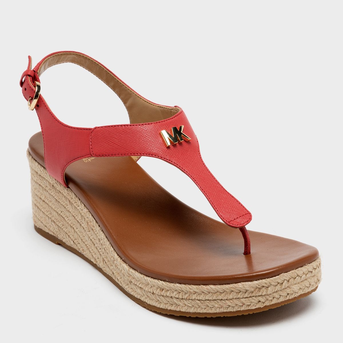 MICHAEL KORS - Sandalia Mujer Cuero Rojo