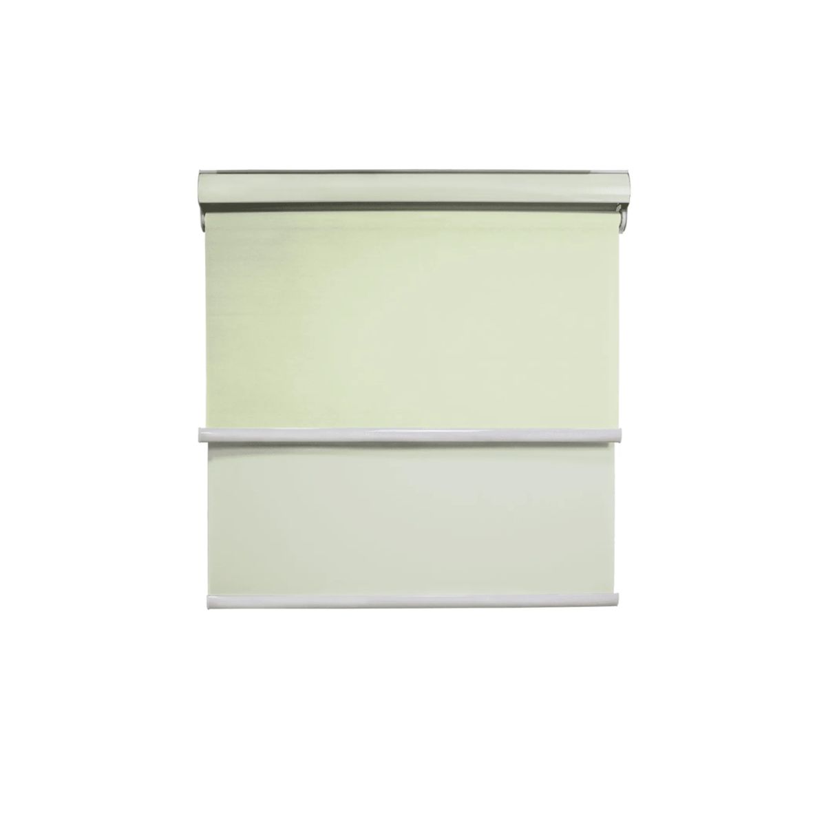 GENERICO - Cortina Roller Blackout doble tela con cenefa 150x200 beige