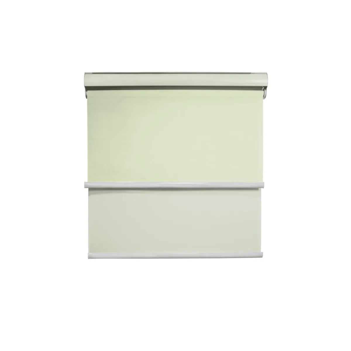 GENERICO - Cortina Roller Blackout doble tela con cenefa 180x200 beige
