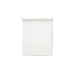 GENERICO - Cortina Roller Blackout Texturizada 120x200 Blanco