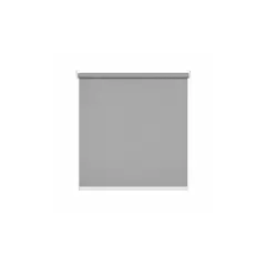 GENERICO - Cortina Roller Blackout Texturizada 120x200 Gris