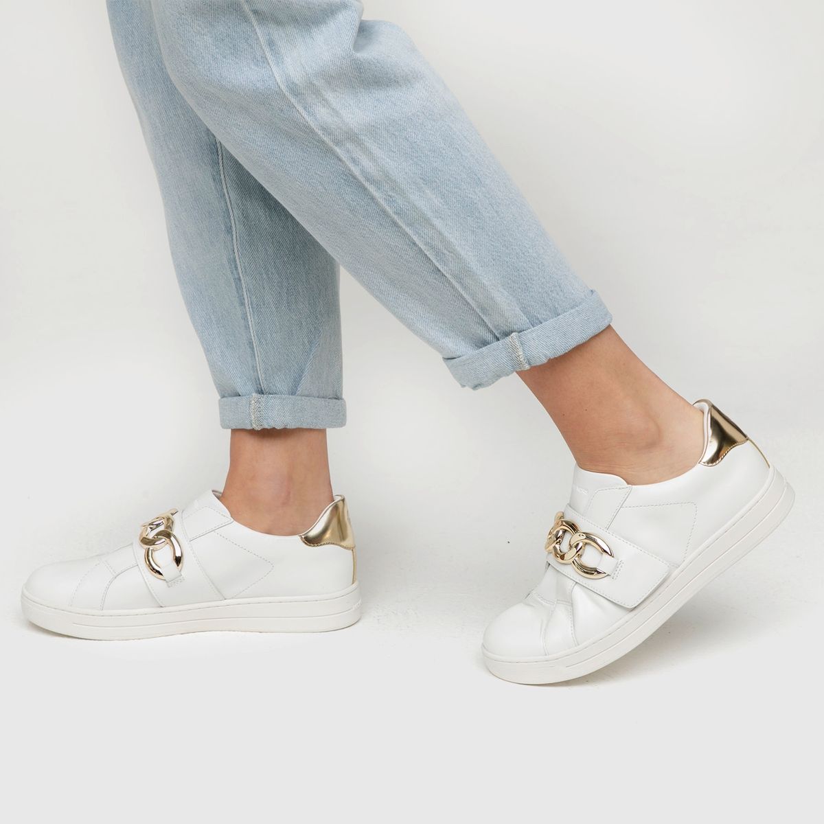 MICHAEL KORS - Zapatilla Urbana Mujer Cuero Blanca