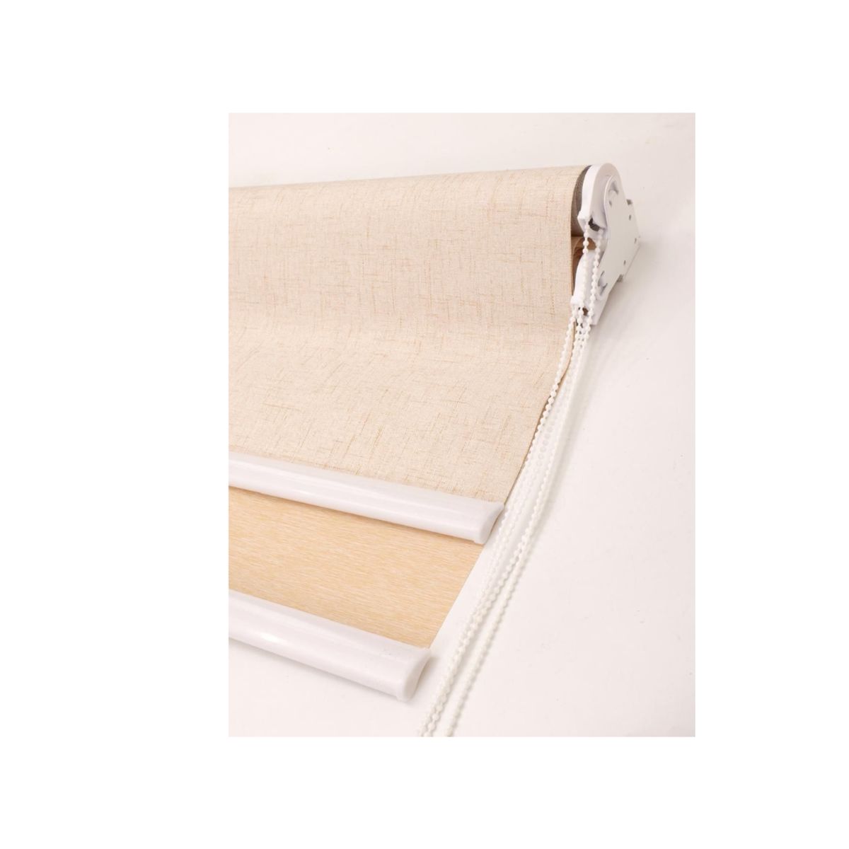GENERICO - Cortina Roller Blackout doble tela 200x240 Beige