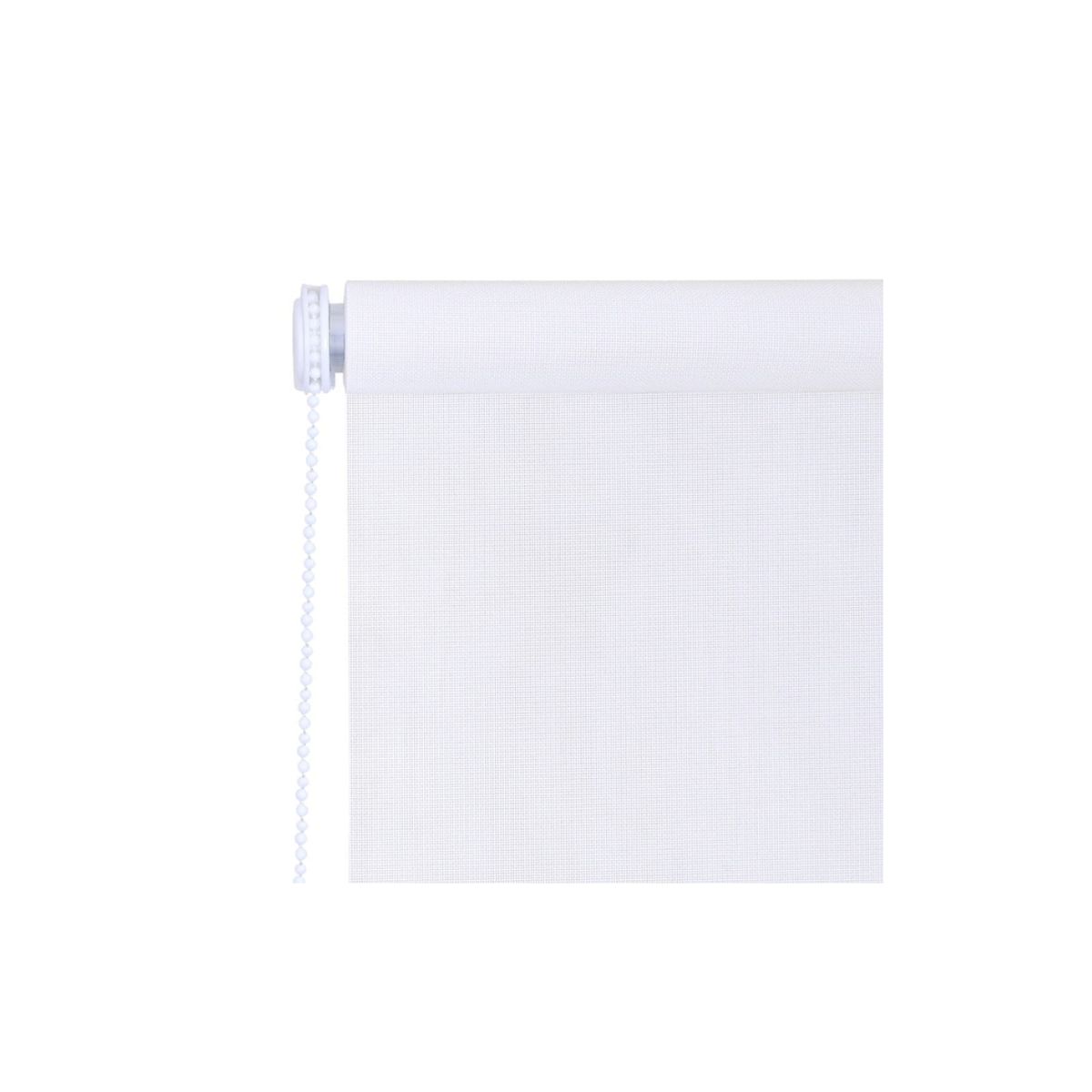 GENERICO - Cortina Roller Blackout Lino Blanco 200x200