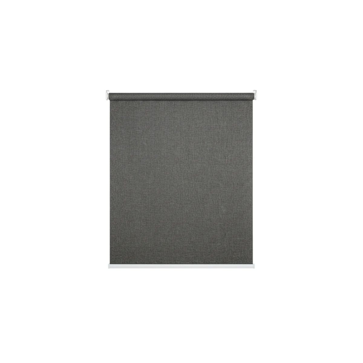 GENERICO - Cortina Roller Blackout Lino Gris 120x200