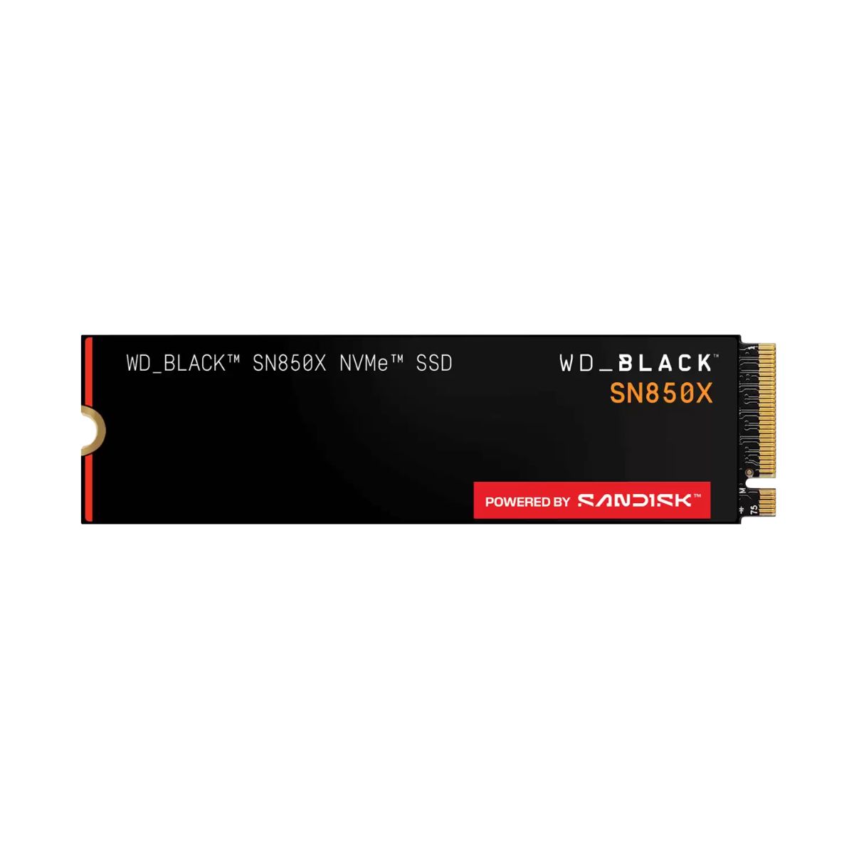 WESTERN DIGITAL - Disco Duro Interno SSD WD BLACK SN850X 1TB NVMe M.2 2280 PCIe 4.0 x4