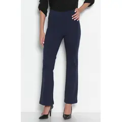 WADOS - PONTE RECTO CON CORTE EN DELANTERO Y DOBLE BROCHE