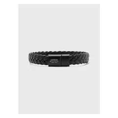 ARROW - Pulsera Pu Con Hebilla Negro