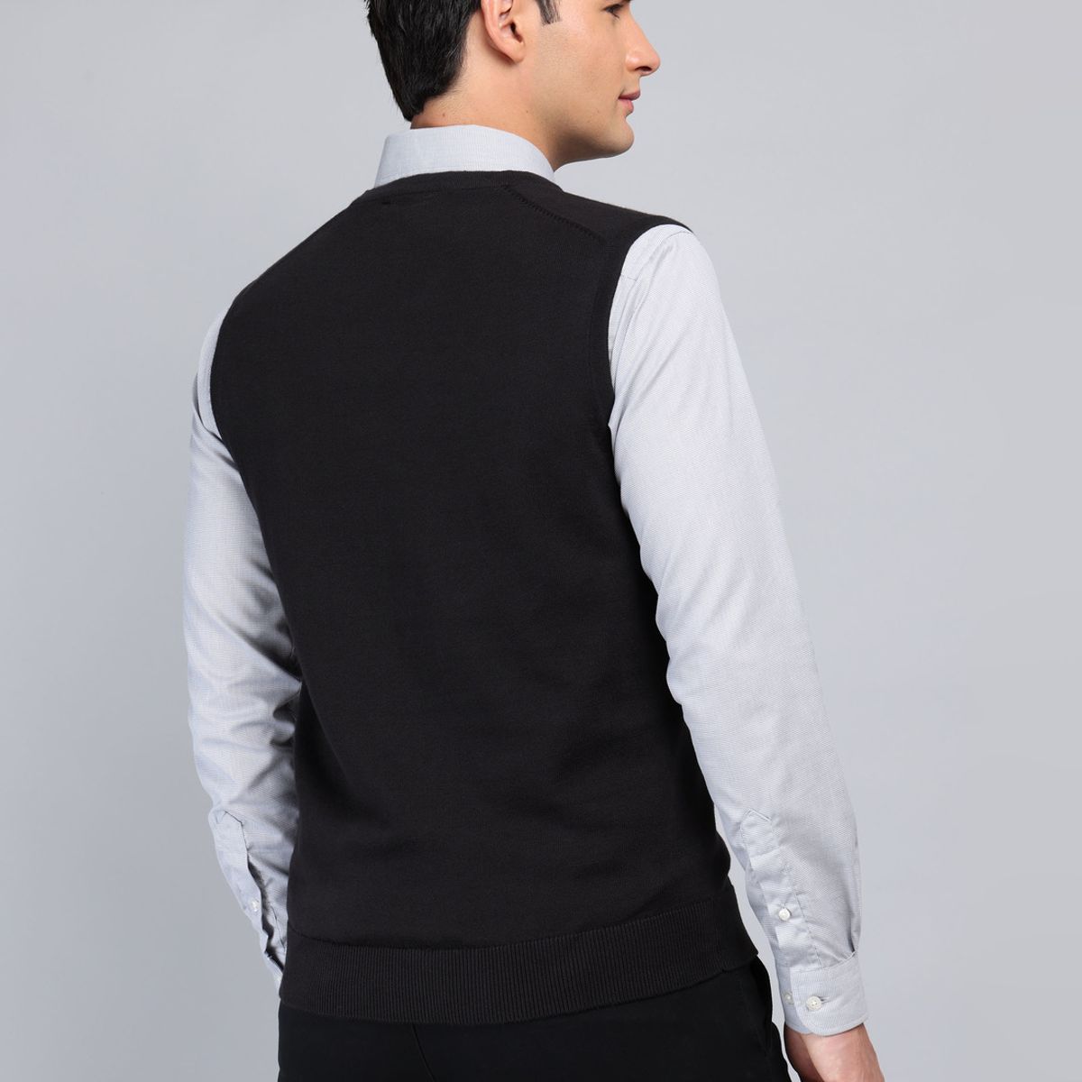 ARROW - Sweater Sin Mangas Regular Fit Negro Arrow ARROW