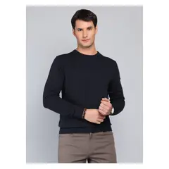 ARROW - Sweater Cuello Redondo Regular Fit Azul Marino