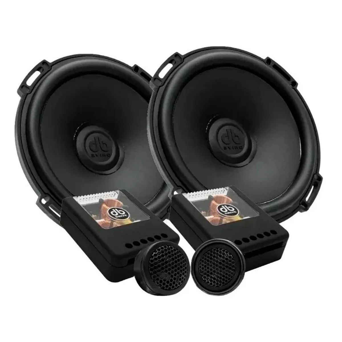 DB DRIVE - Parlantes Componentes Auto Db Drive Pts65c 6.5" 325w Máx 2 Ohms