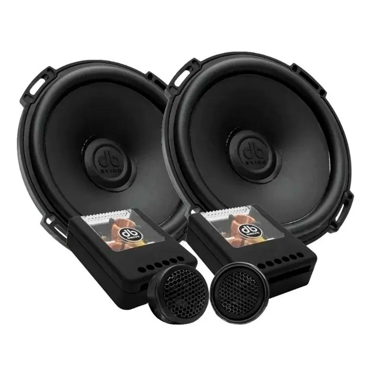 DB DRIVE - Parlantes Componentes Auto Db Drive Pts65c 6.5" 325w Máx 2 Ohms