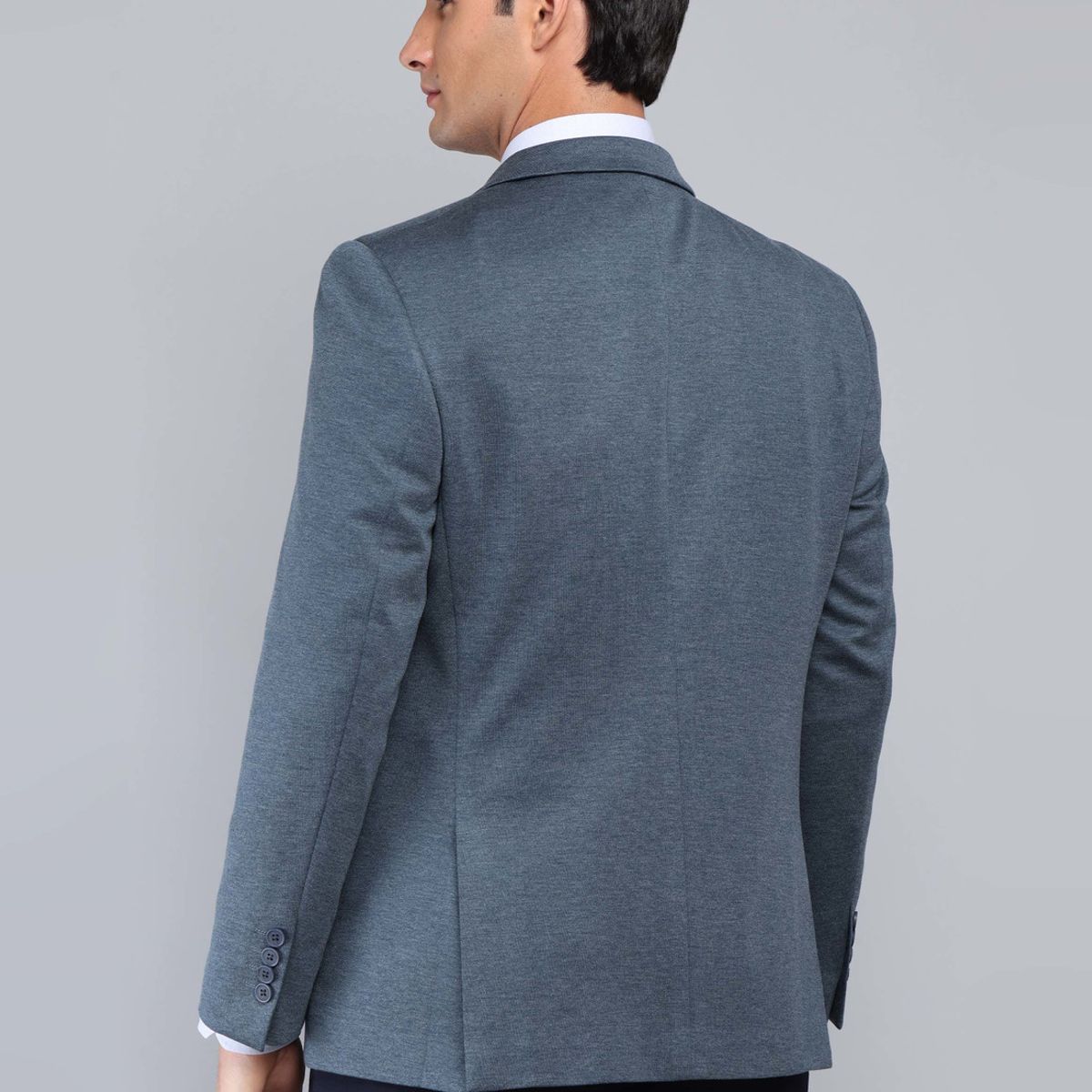 VAN HEUSEN - Blazer Spandex Tailored Fit Azul Van Heusen VAN HEUSEN