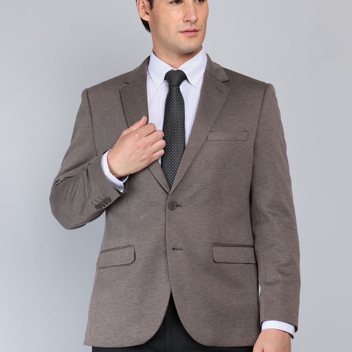 VAN HEUSEN - Blazer Spandex Tailored Fit Café Van Heusen VAN HEUSEN