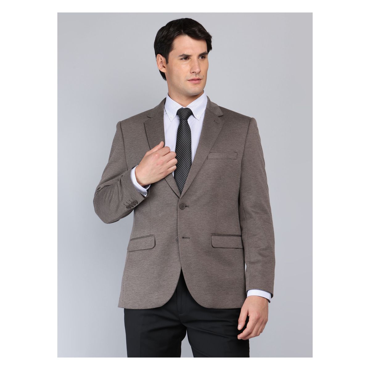 VAN HEUSEN - Blazer Spandex Tailored Fit Café Van Heusen VAN HEUSEN