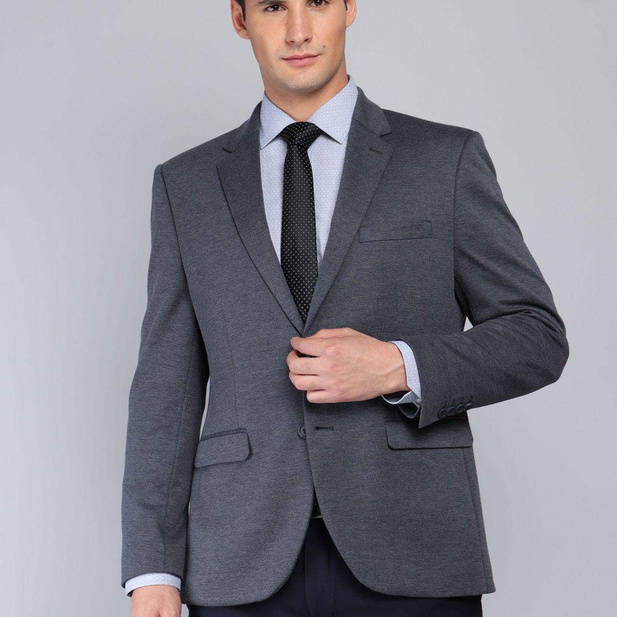VAN HEUSEN - Blazer Spandex Tailored Fit Azul Marino Van Heusen VAN HEUSEN