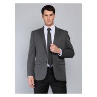 Blazer Spandex Tailored Fit Gris