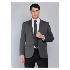 VAN HEUSEN - Blazer Spandex Tailored Fit Gris