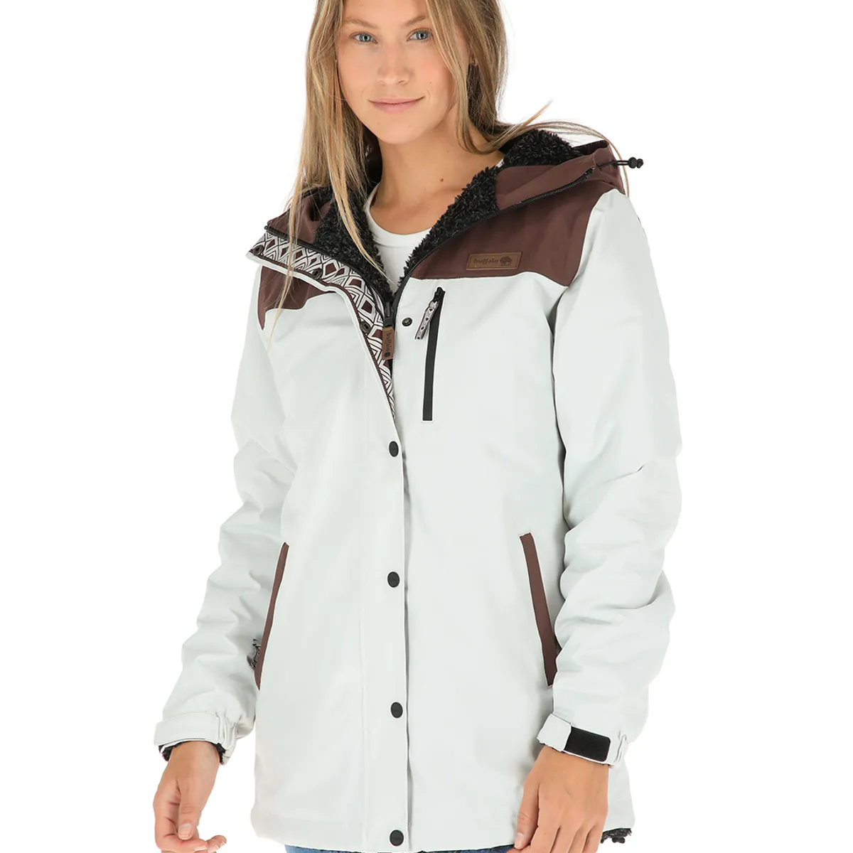 BUFFALO CHILE - Parka Impermeable Reversible Camaleon Mujer Buffalo