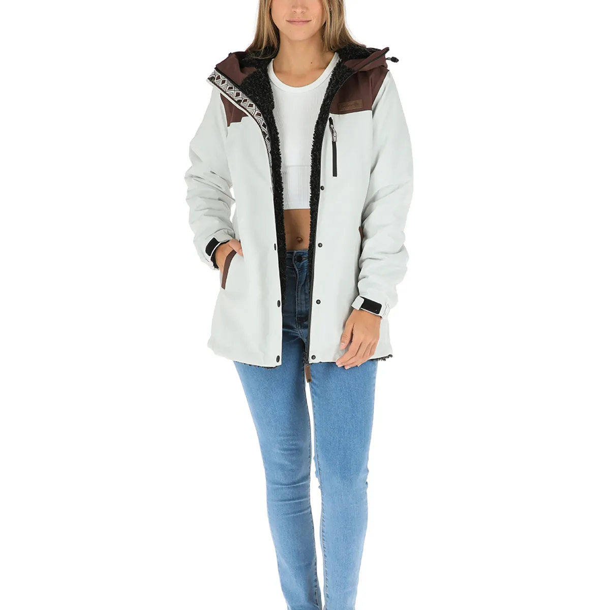 BUFFALO CHILE - Parka Impermeable Reversible Camaleon Mujer Buffalo