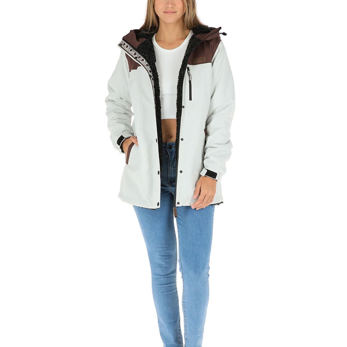 BUFFALO CHILE - Parka Impermeable Reversible Camaleon Mujer Buffalo
