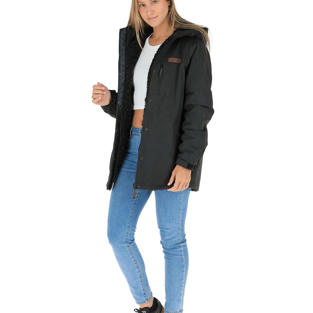 BUFFALO CHILE - Parka Impermeable Reversible Camaleon Mujer Buffalo