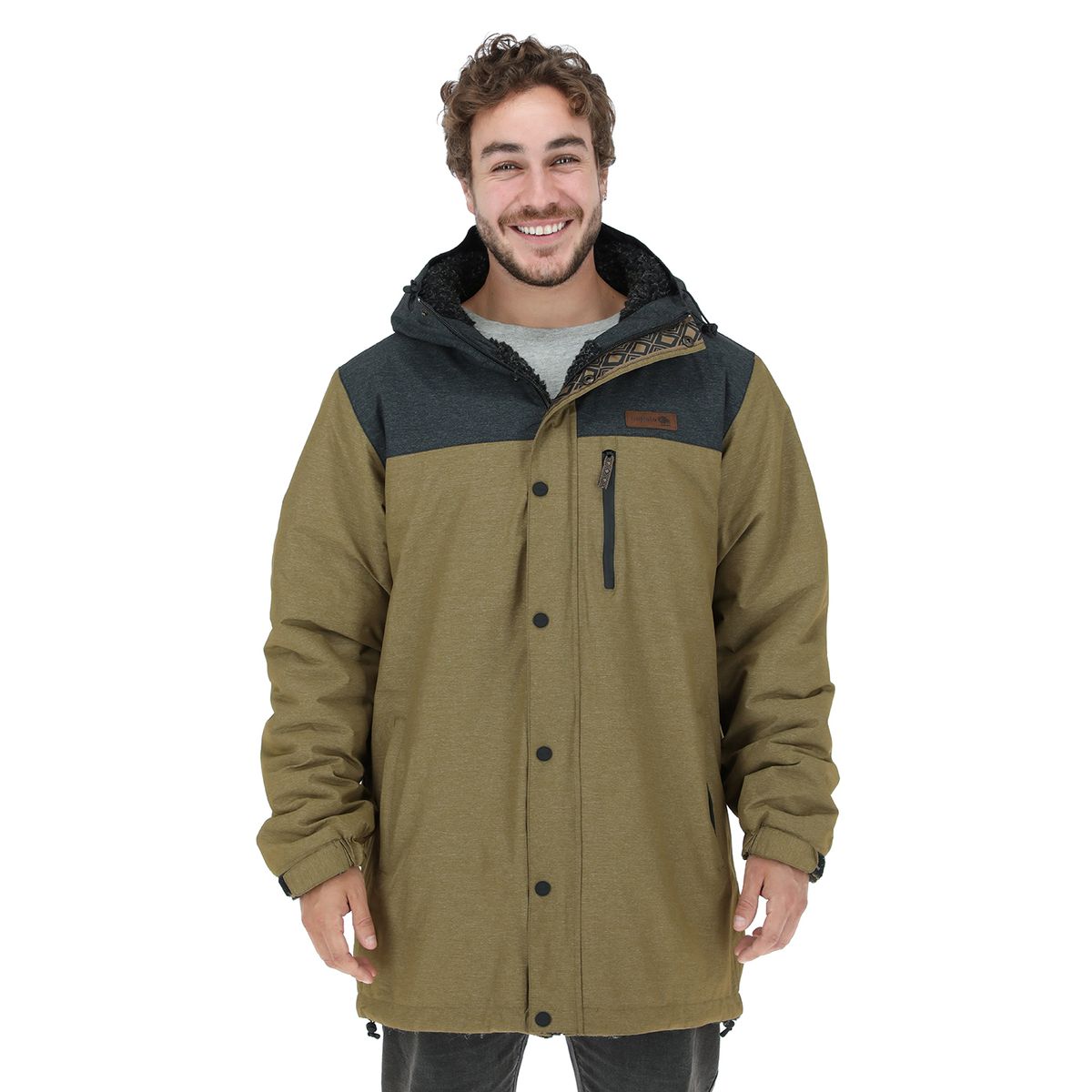 BUFFALO CHILE - Parka Impermeable Reversible Camaleon Hombre Buffalo