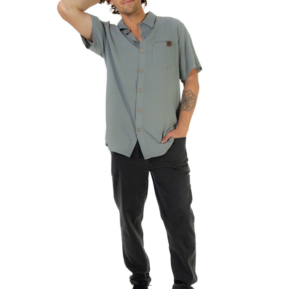 BUFFALO CHILE - Guayabera Peteroa Hombre Buffalo