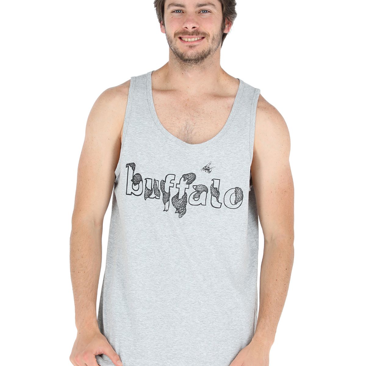 BUFFALO CHILE - Polera Sin Manga Abejorro Hombre Buffalo