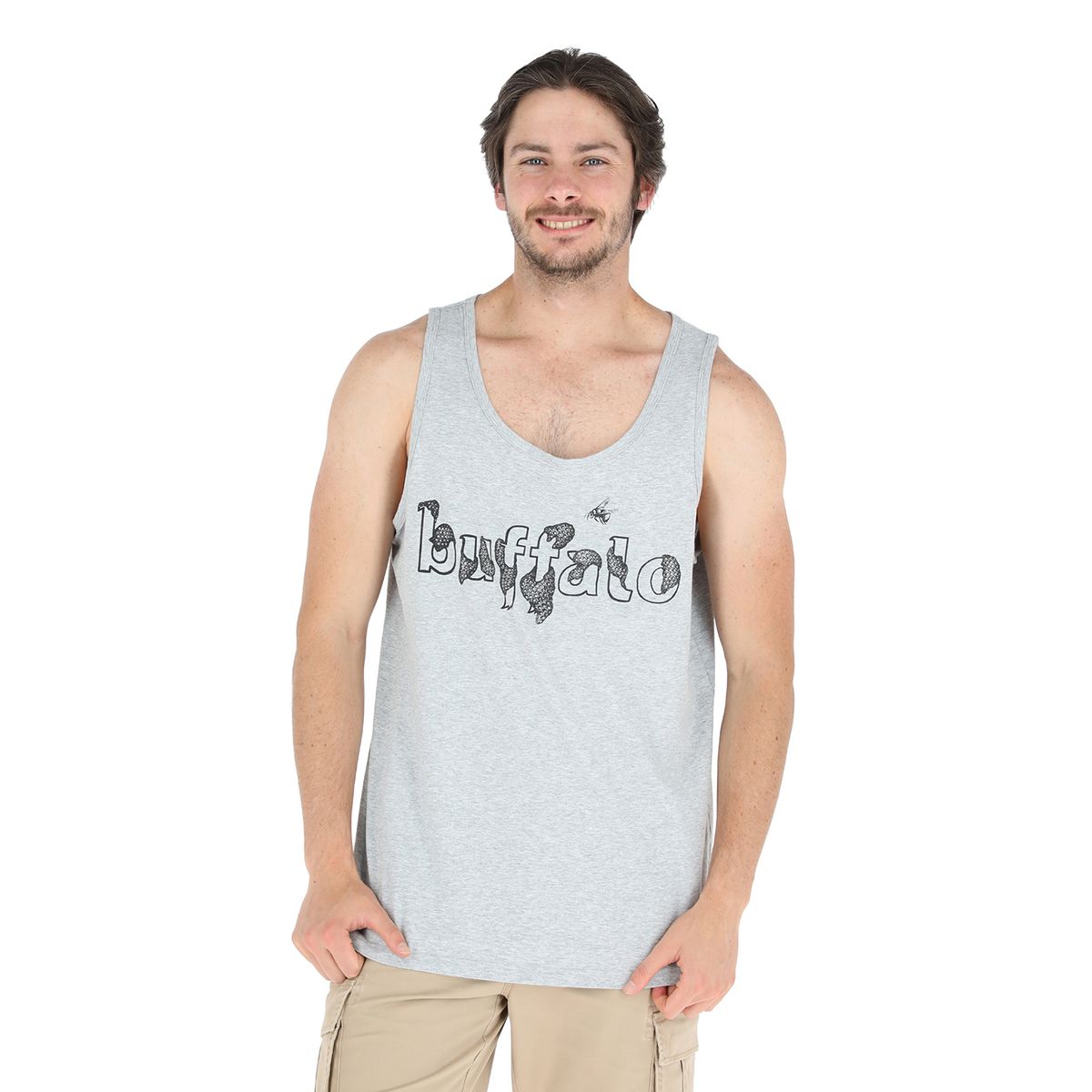 BUFFALO CHILE - Polera Sin Manga Abejorro Hombre Buffalo
