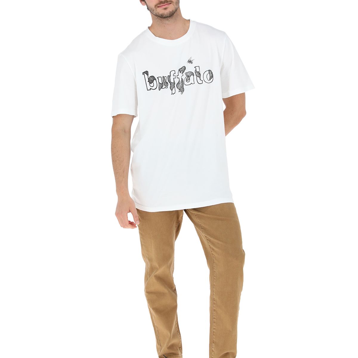 BUFFALO CHILE - Polera Buffalo Panal Hombre
