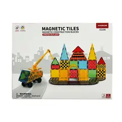MAGNETICS - Bloques Magnéticos Constructor de Sueños 50pcs